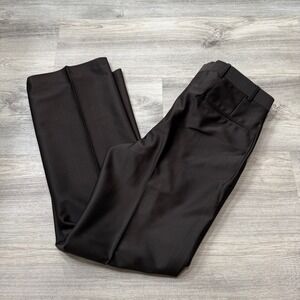 Sasson Paris Men's Dress Pants Brown Textured Office Career Formal Sz 32x28‎